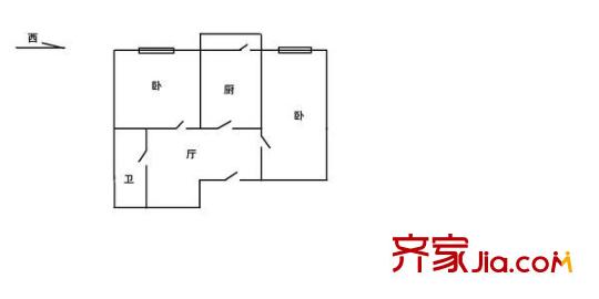 仁和家園 2室 戶型圖