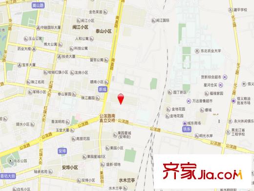 珠江俊景交通圖