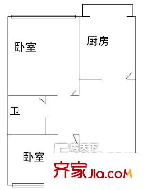 哈爾濱 白毛小區(qū)三期 戶型圖