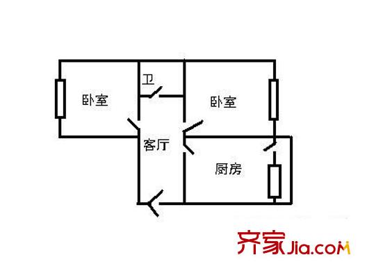 哈爾濱 白毛小區(qū)三期 戶型圖