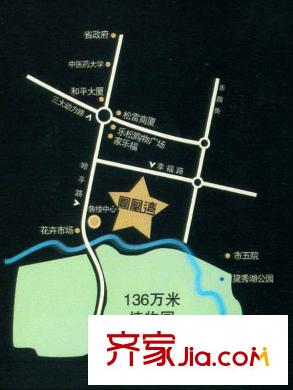鳳凰灣交通圖