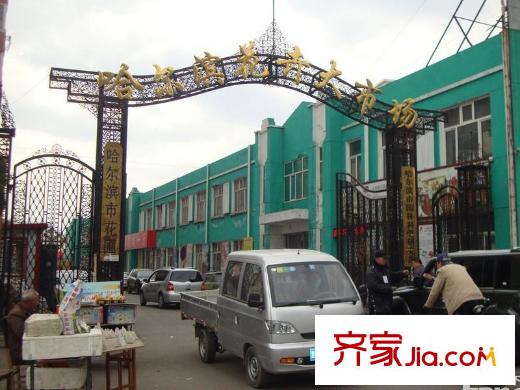 鳳凰灣配套圖項(xiàng)目附近花卉市場(chǎng)（2013-04-24）