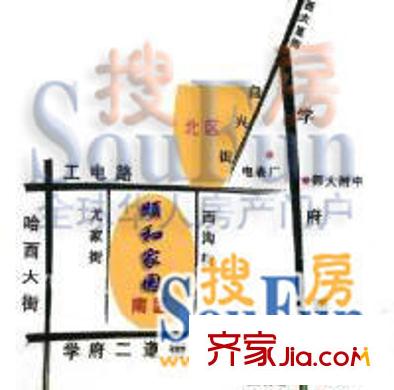 保利頤和家園交通圖