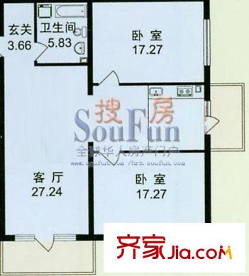 哈爾濱 翠?；▓@ 戶型圖