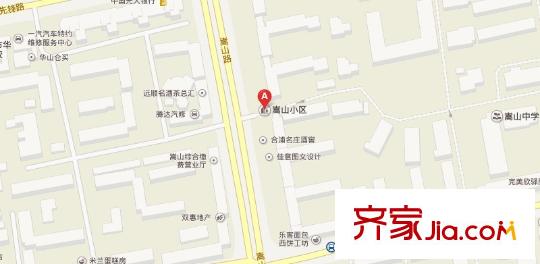 嵩山小區(qū)交通圖哈爾濱  