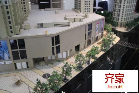 好民居濱江新城實景圖沙盤商業(yè)實景（2015-07-02）