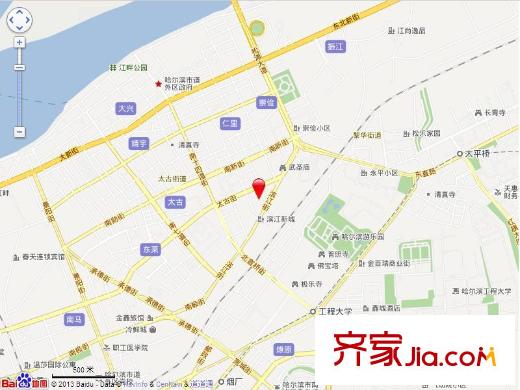 好民居濱江新城交通圖交通示意圖