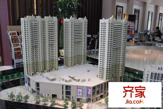 好民居濱江新城實景圖項目三期沙盤整體（2015-07-02）