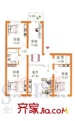 哈爾濱 四季芳洲 戶型圖