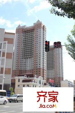 好民居濱江新城外景圖項目三期B棟遠景（2015-07-02）