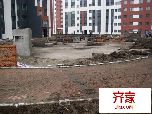 橄欖城實(shí)景圖小區(qū)景觀配套施工進(jìn)度實(shí)拍10-11-20