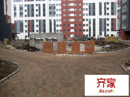 橄欖城實(shí)景圖小區(qū)景觀配套施工進(jìn)度實(shí)拍10-11-20
