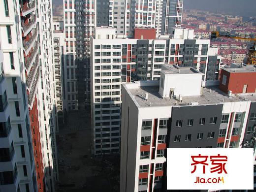 橄欖城實(shí)景圖樓體已裝修完畢（2010.11.3）