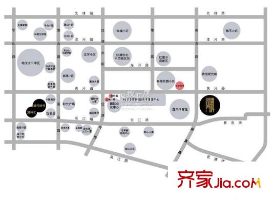 盟科視界交通圖交通區(qū)位圖