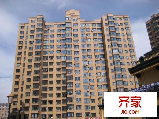 泰山領(lǐng)秀外景圖項(xiàng)目A棟外部實(shí)景圖（2012-05-15）