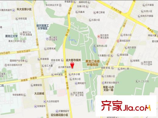 遠大都市綠洲交通圖