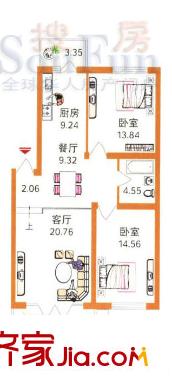 哈爾濱 四季芳洲 戶型圖