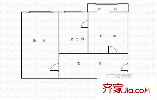 哈爾濱 亞麻小區(qū) 戶型圖