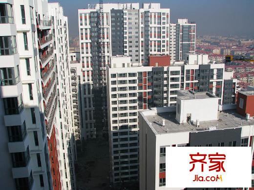 橄欖城實(shí)景圖樓體已裝修完畢（2010.11.3）