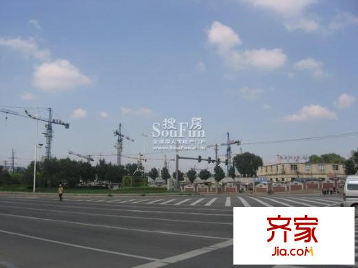 盟科視界外景圖南直路施工全景