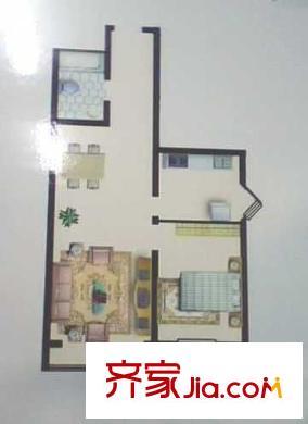 哈爾濱 學府花園 戶型圖