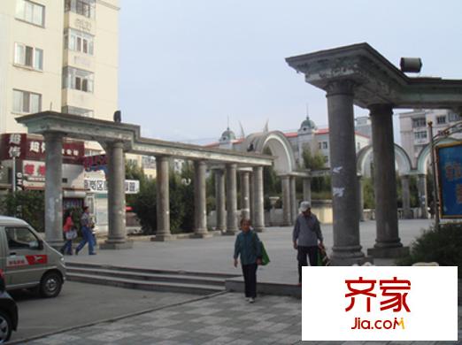 閩江小區(qū)外景圖 