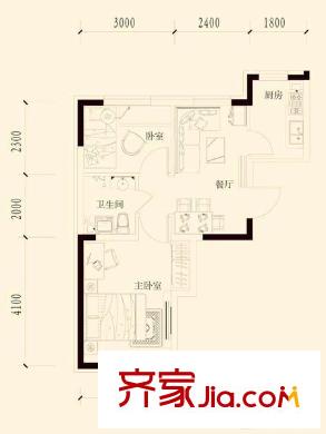 哈爾濱 中北春城三期 戶型圖