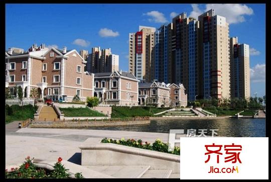 世茂濱江法蘭西風(fēng)情園外景圖哈爾濱  