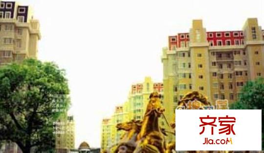 世茂濱江法蘭西風情園外景圖哈爾濱  