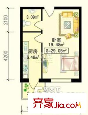 哈爾濱 中北春城三期 戶型圖