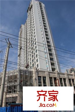 深藍(lán)杰座住宅1號(hào)樓近景圖（2015-10-21）