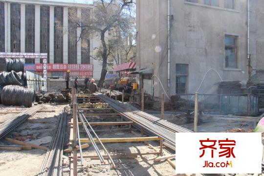 寶宇天邑瀾山項(xiàng)目地下施工外景（2015-10-13）