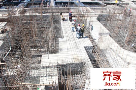 寶宇天邑瀾山項(xiàng)目施工進(jìn)度外景（2015-10-13）