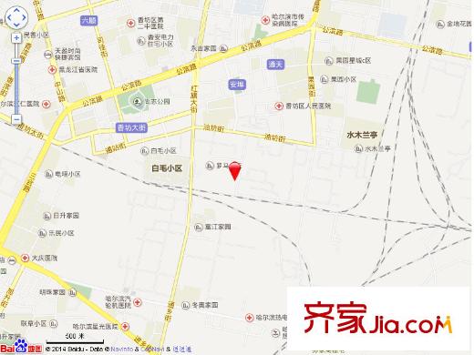 龍躍?金水灣交通示意圖