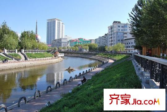 上和城配套圖馬家溝夏日實景