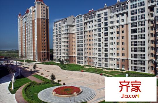 世茂濱江法蘭西風情園外景圖哈爾濱  