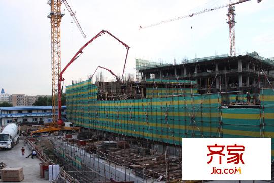 匯雄時代1號樓及底商實景（2015-7-19）