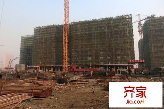 龍躍?金水灣7棟施工進(jìn)度實(shí)拍2015-11-4
