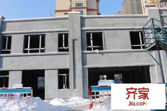 香林名苑項(xiàng)目底商最新工程進(jìn)展圖（2015-12-18）