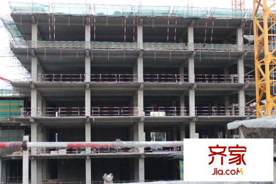 匯雄時代1號樓地上部分特寫（2015-7-19）