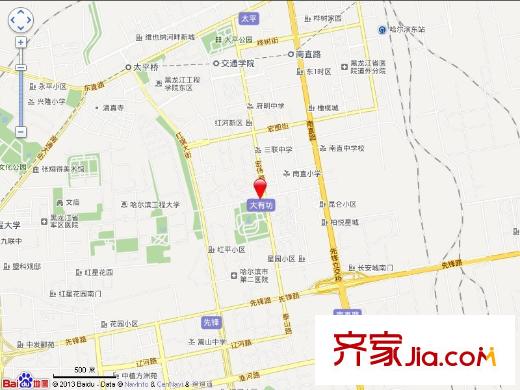 海都華庭交通示意圖