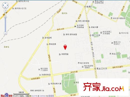 南開華府交通示意圖