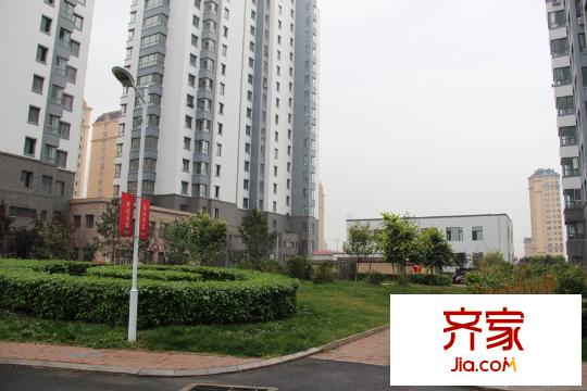 春天故事小區(qū)綠化外景（2015-10-13）