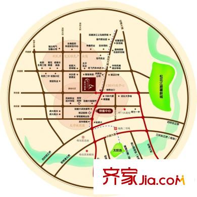 春天故事交通圖