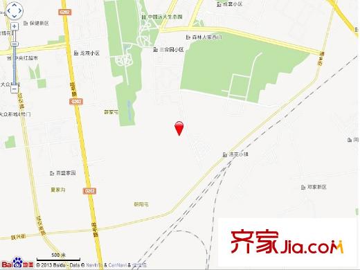 綠海華庭交通示意圖