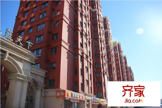 香悅藍天下沿街高層實景（2015-05-29）
