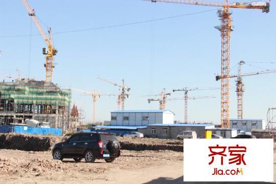 東都公元項(xiàng)目二期施工（2015-10-13）