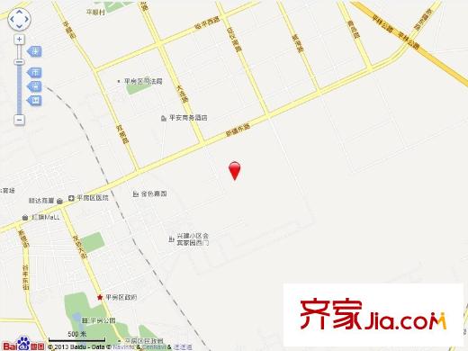香悅藍(lán)天下交通示意圖