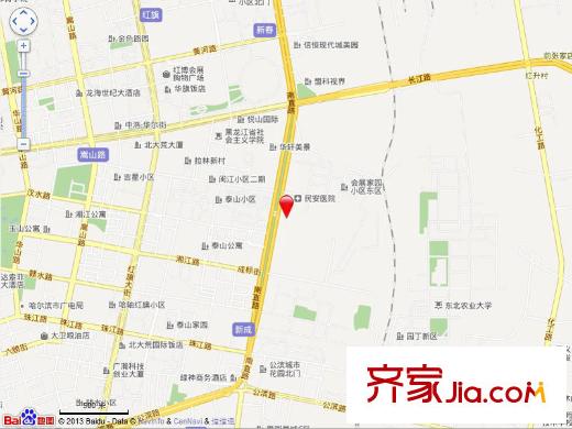 泰鑫國典交通示意圖