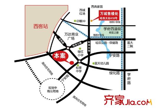盟科萬城交通區(qū)位圖